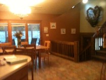 Kitchen eating area